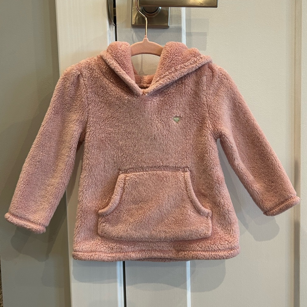 Carter's Soft Pink Fleece Hoodie